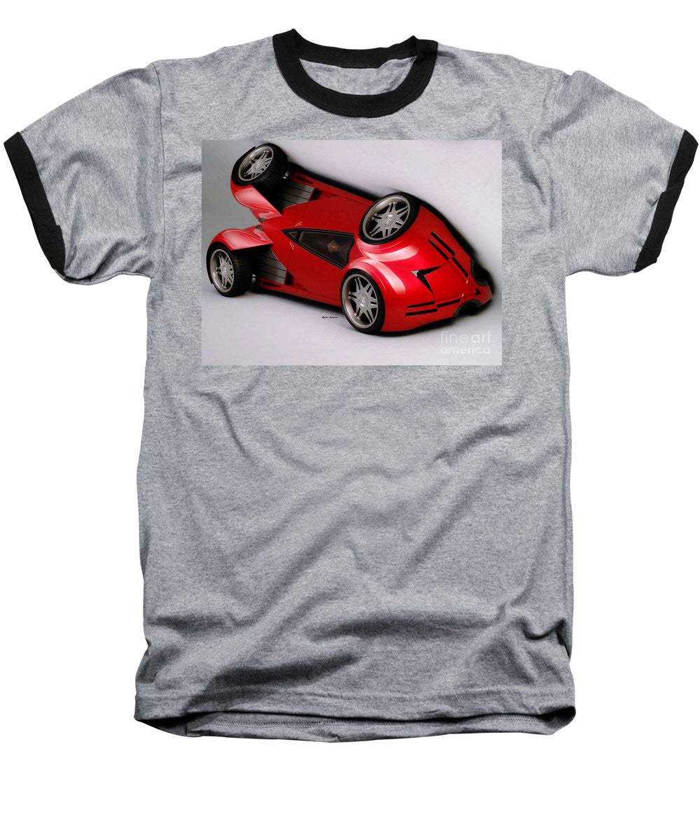 Baseball T-Shirt - Red Car 009