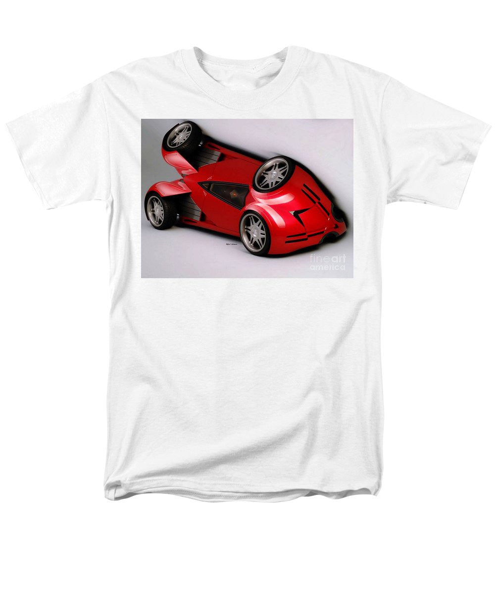 Men's T-Shirt  (Regular Fit) - Red Car 009