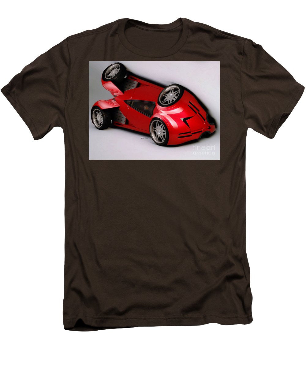Men's T-Shirt (Slim Fit) - Red Car 009