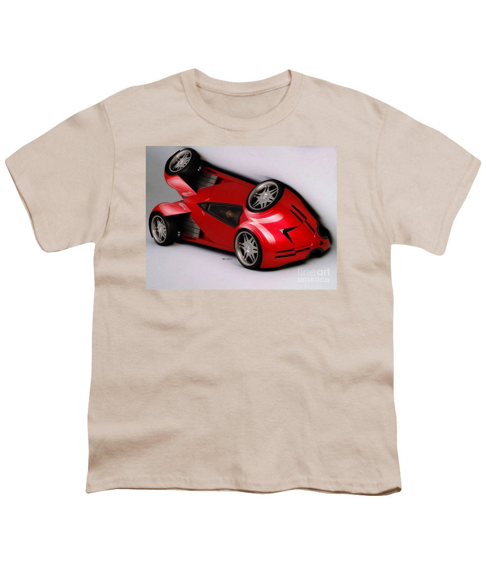 Youth T-Shirt - Red Car 009