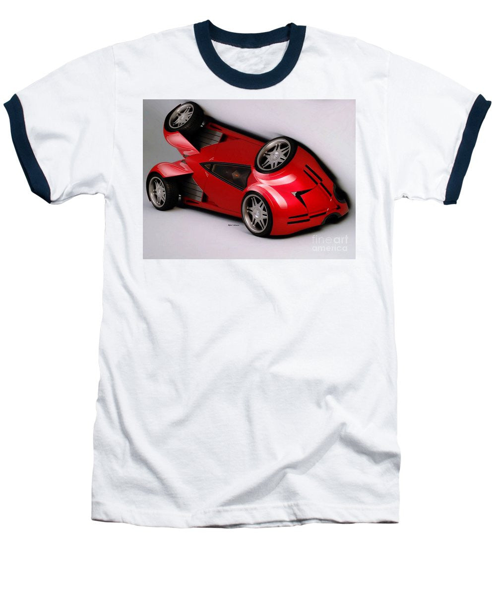 Baseball T-Shirt - Red Car 009