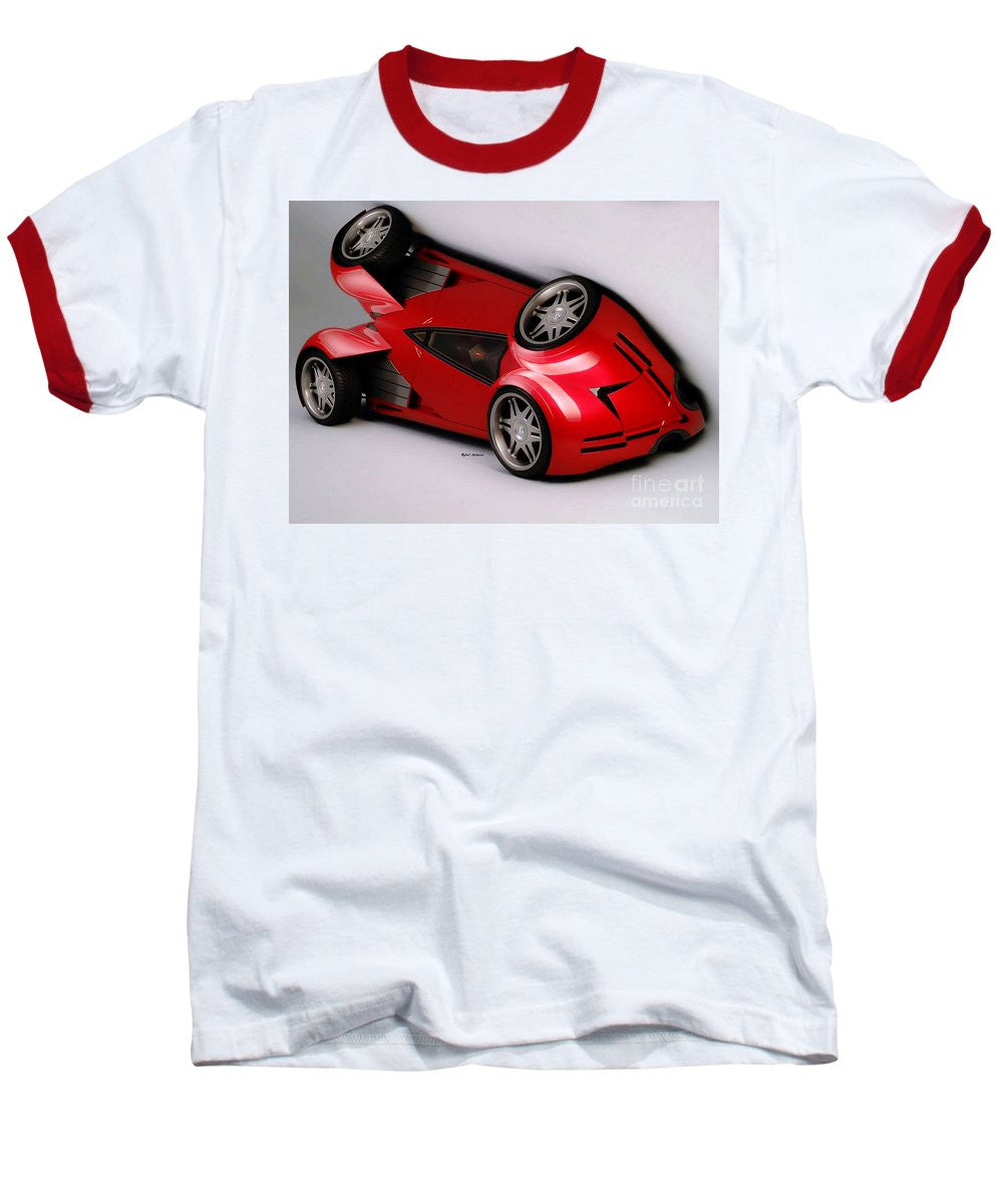 Baseball T-Shirt - Red Car 009