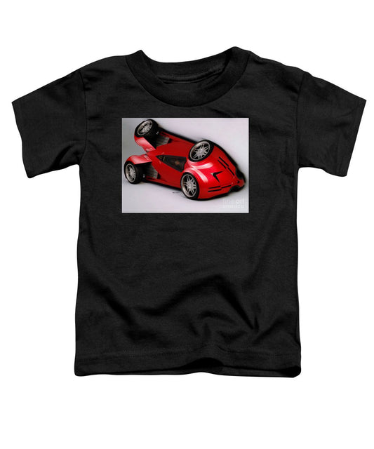 Toddler T-Shirt - Red Car 009