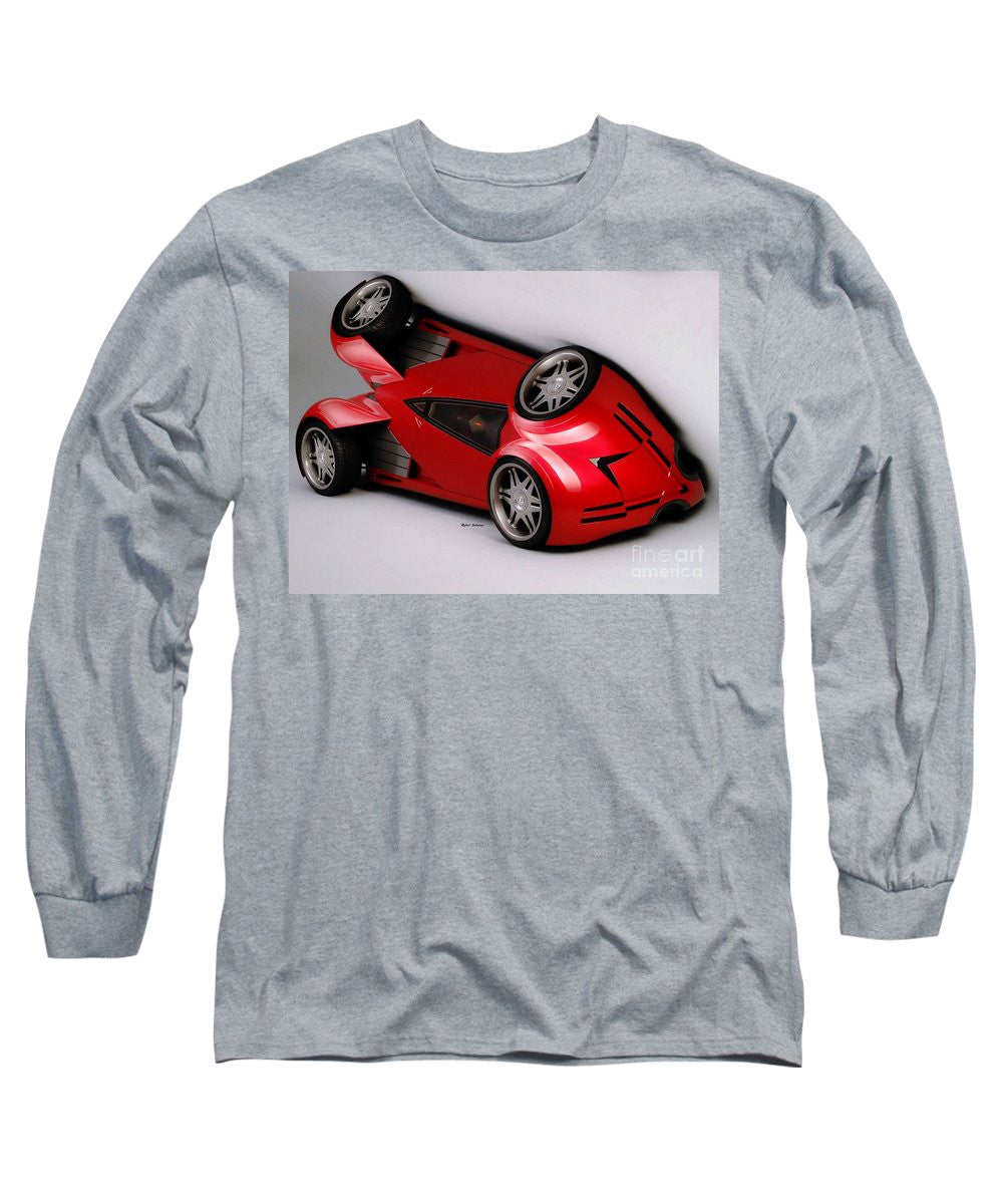Long Sleeve T-Shirt - Red Car 009