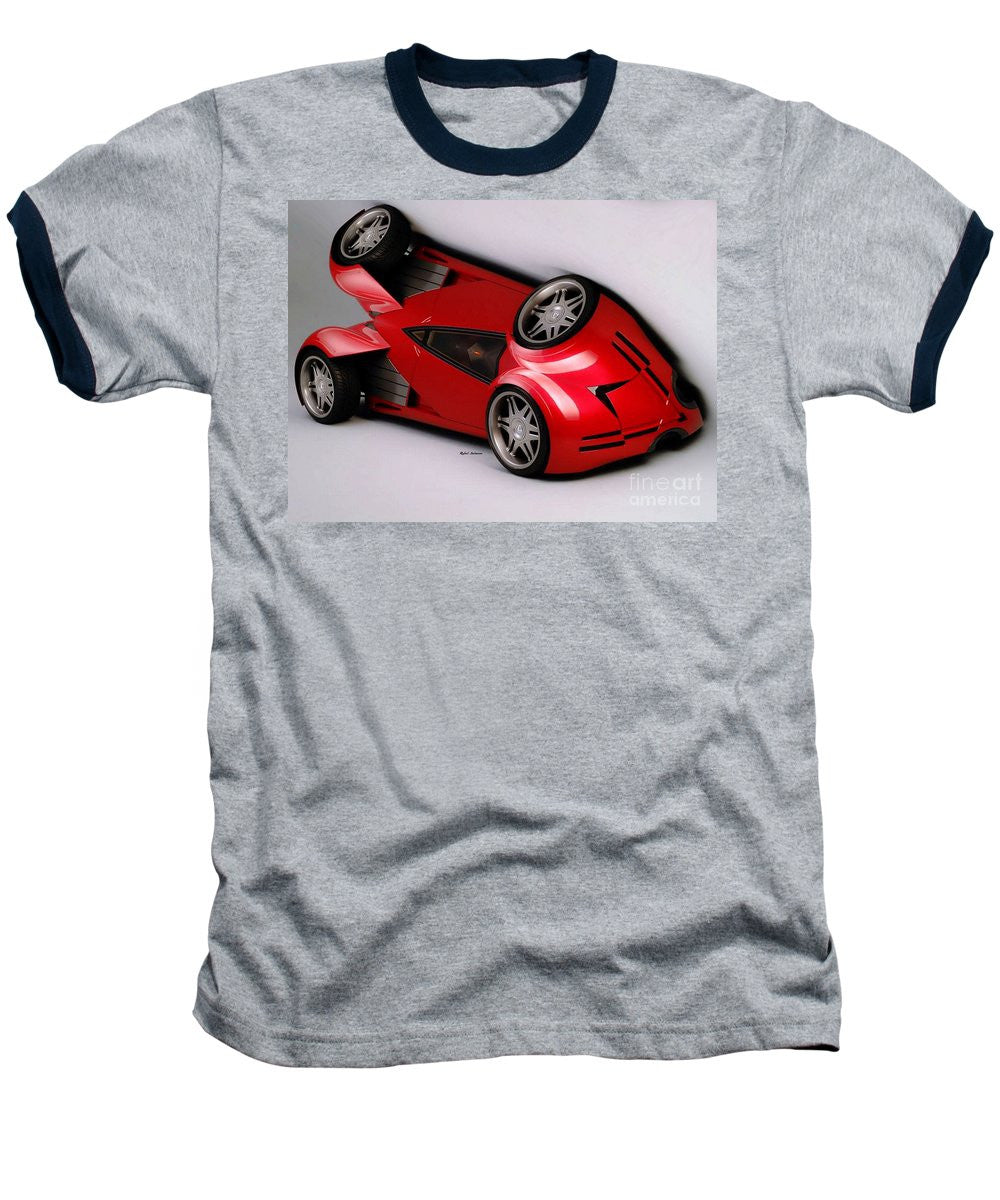 Baseball T-Shirt - Red Car 009