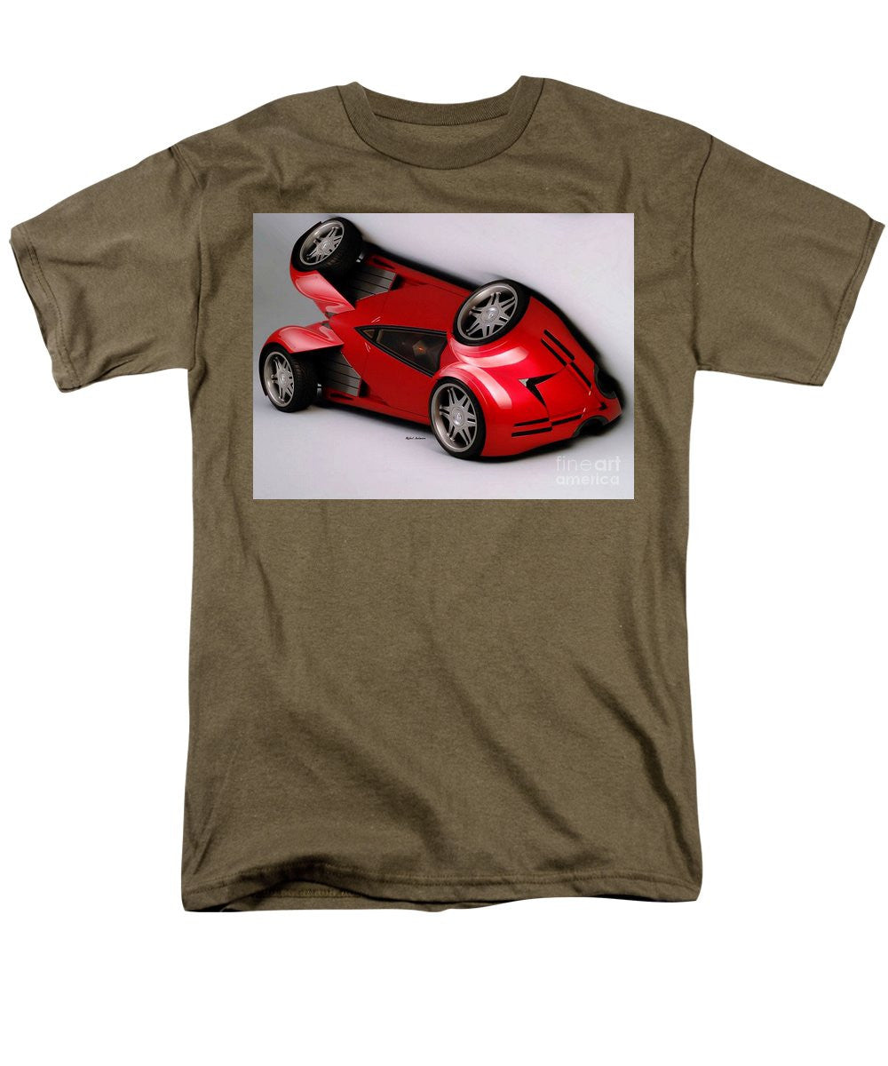 Men's T-Shirt  (Regular Fit) - Red Car 009