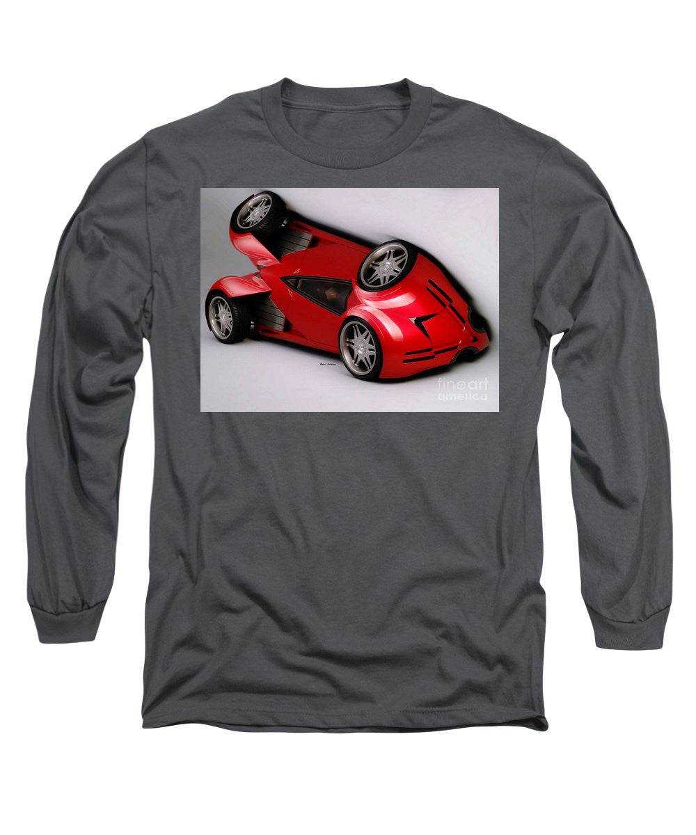 Long Sleeve T-Shirt - Red Car 009