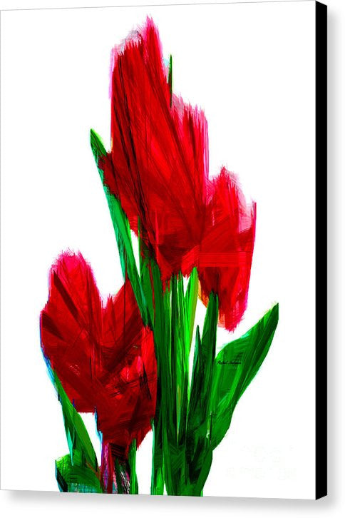Canvas Print - Red Carnations
