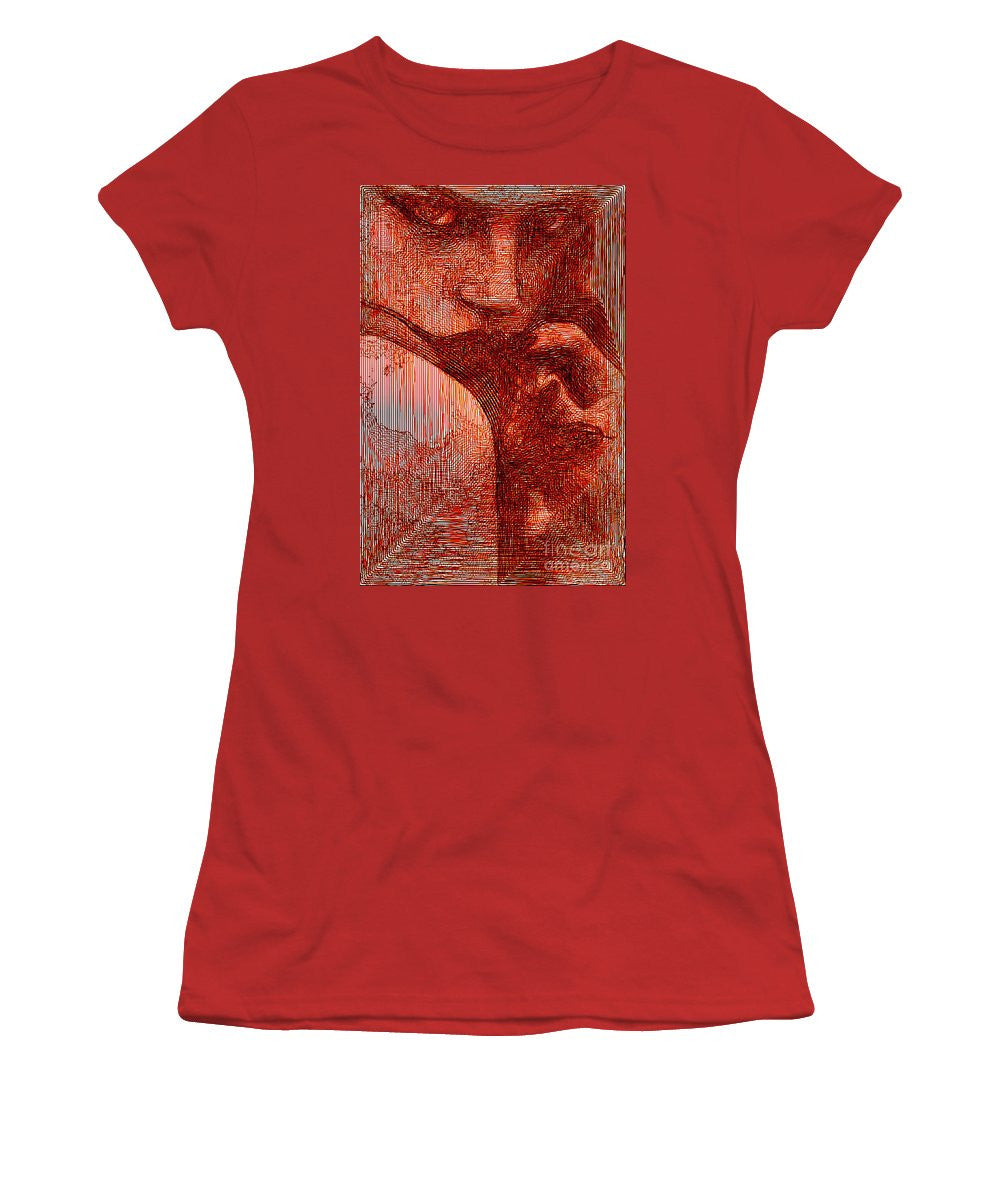 Women's T-Shirt (Junior Cut) - Red Eyes