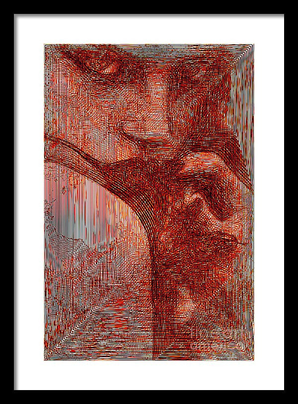 Framed Print - Red Eyes