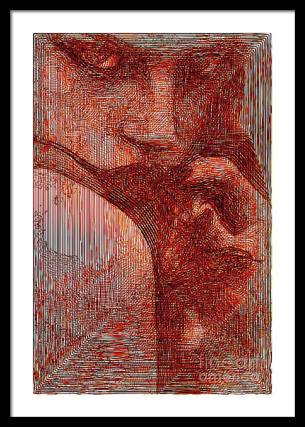 Framed Print - Red Eyes