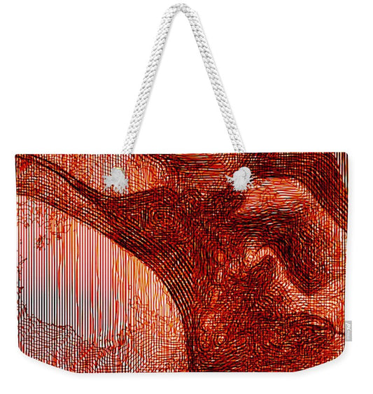 Weekender Tote Bag - Red Eyes