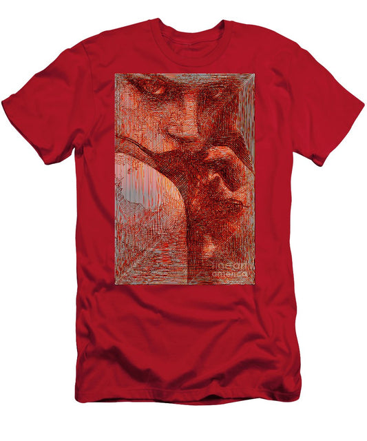 T-shirt pour homme (coupe ajustée) - Yeux rouges