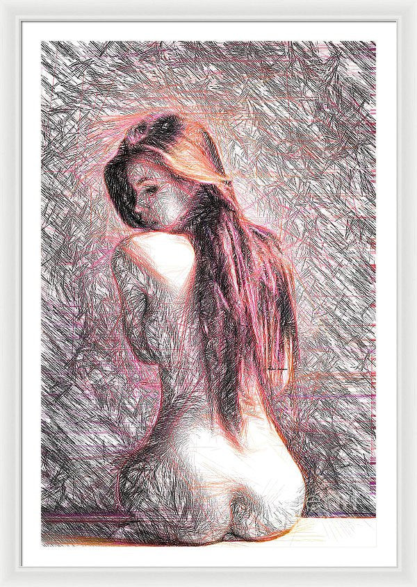 Framed Print - Red Glow