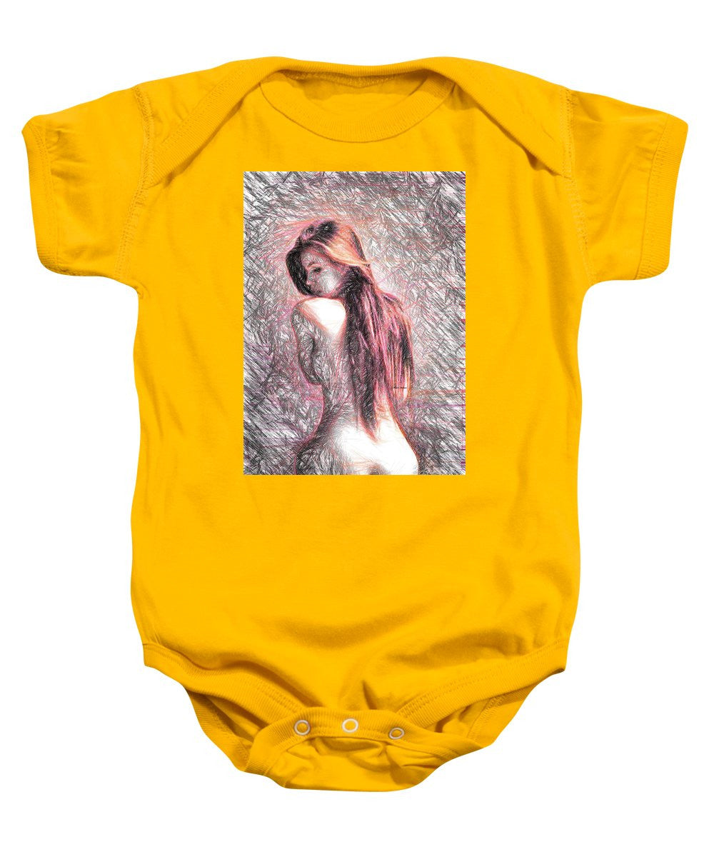 Baby Onesie - Red Glow