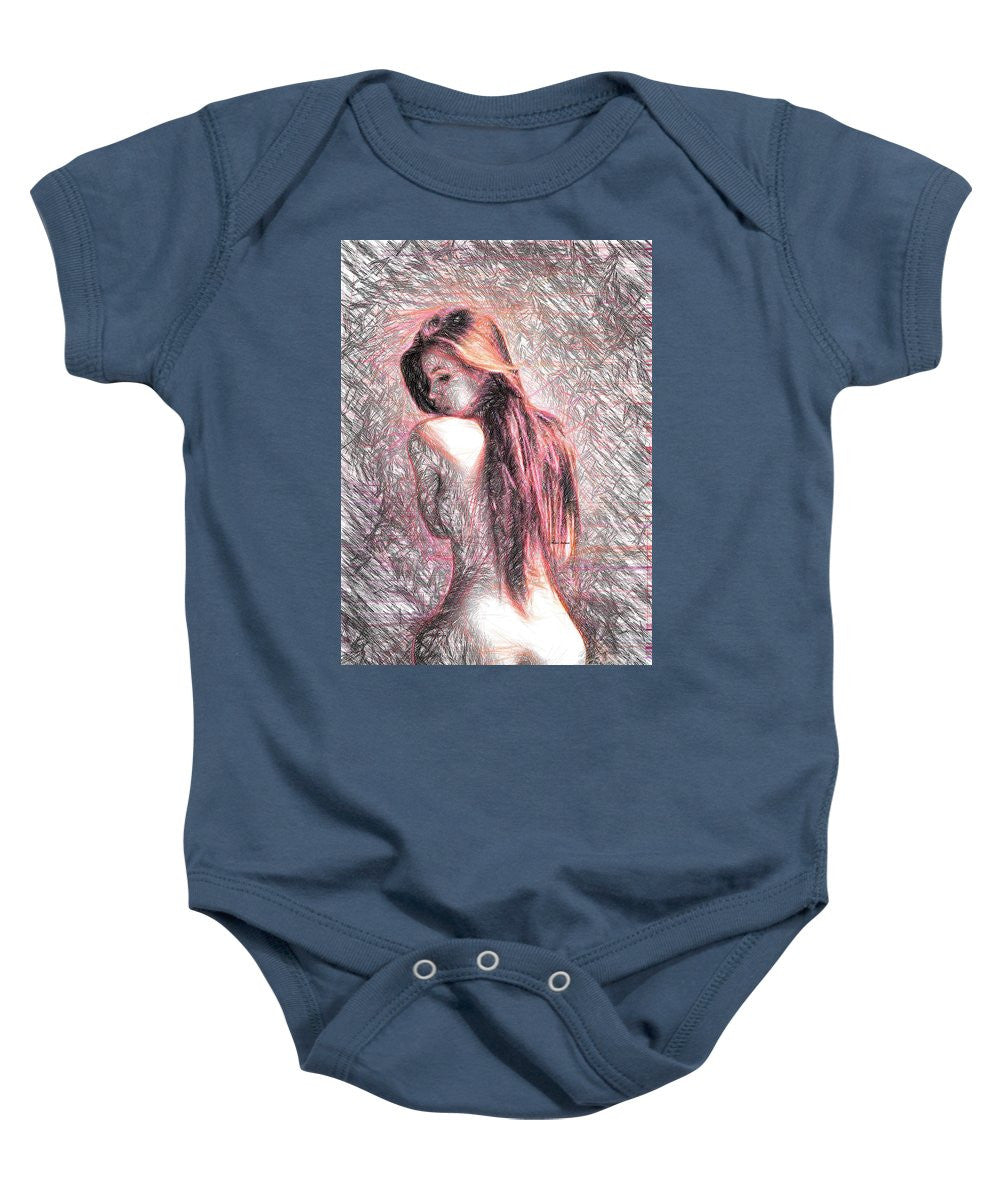 Baby Onesie - Red Glow