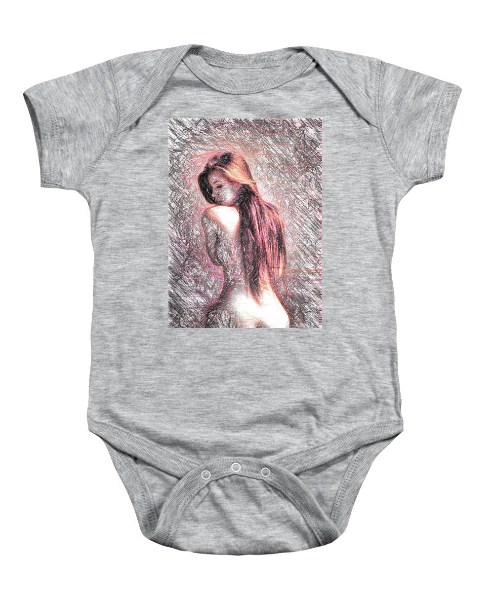 Baby Onesie - Red Glow