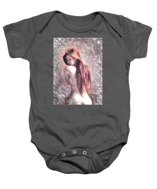 Baby Onesie - Red Glow