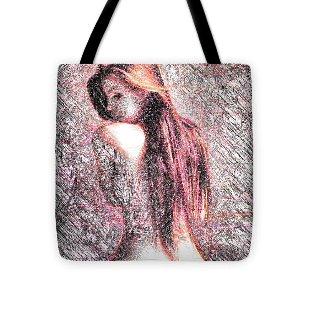 Tote Bag - Red Glow