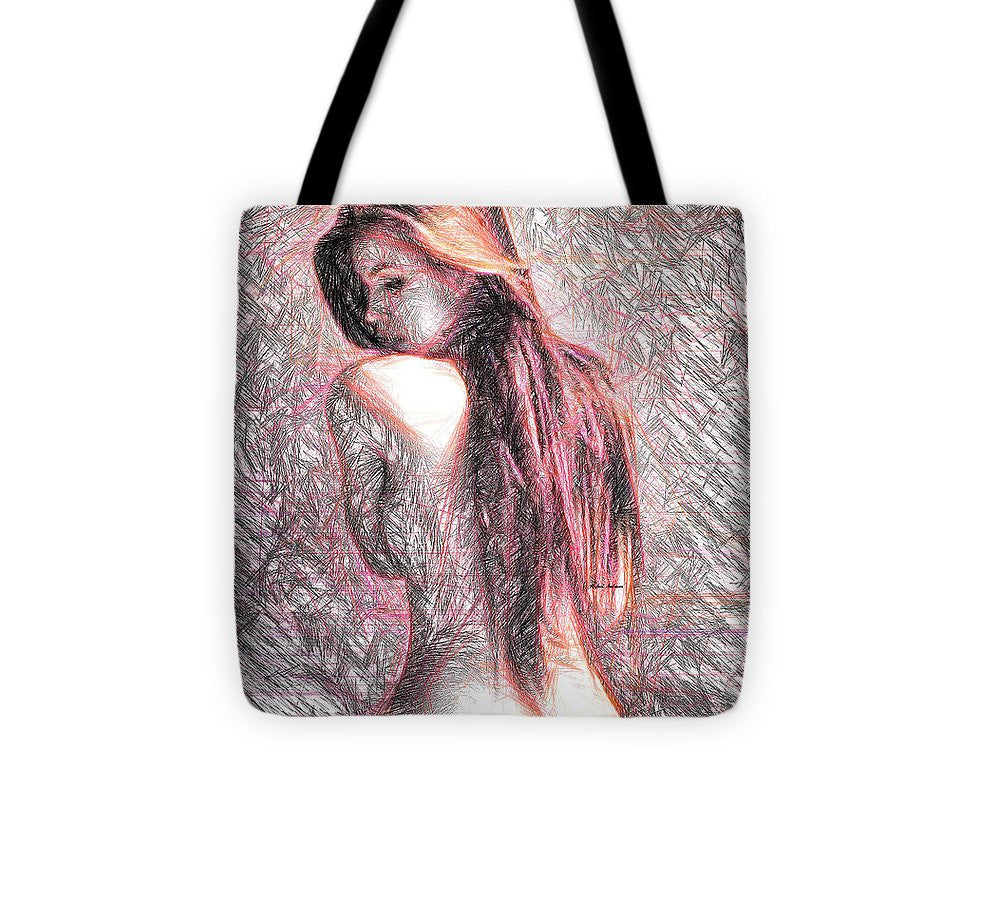 Tote Bag - Red Glow