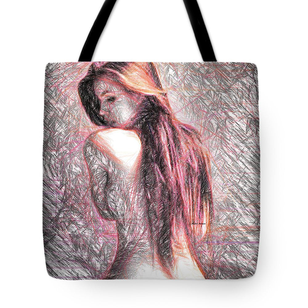 Tote Bag - Red Glow