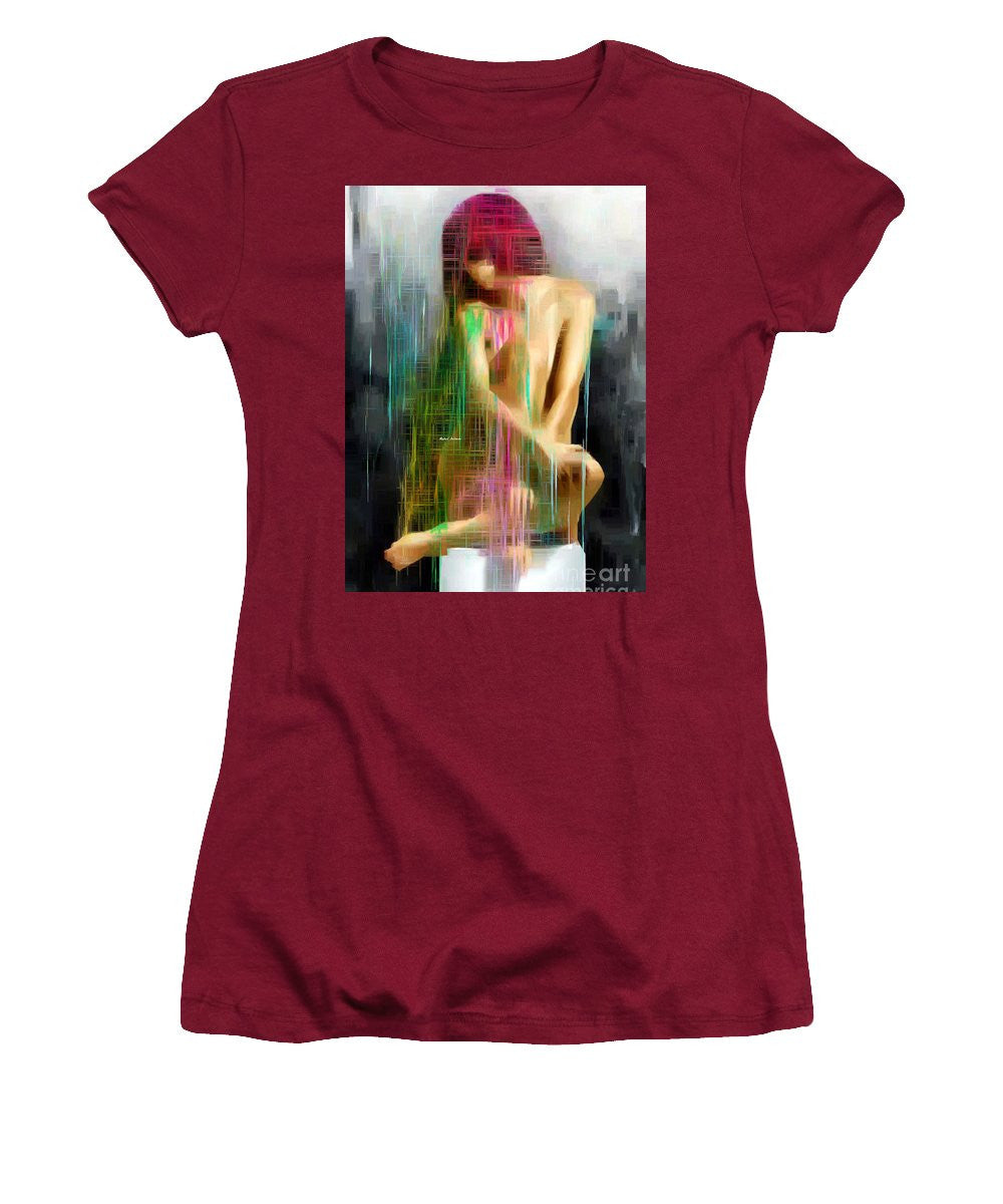 Women's T-Shirt (Junior Cut) - Red Hair