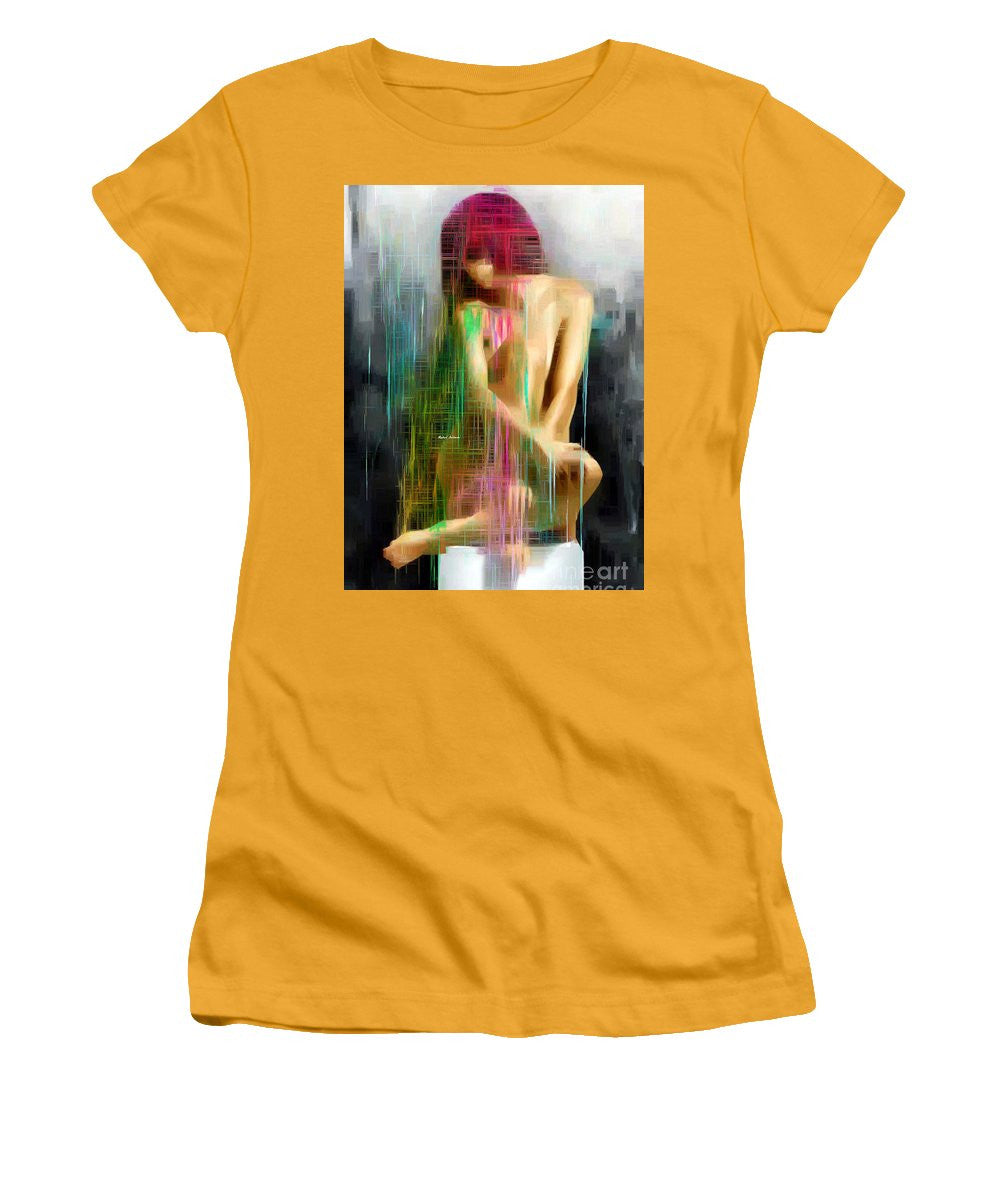 Women's T-Shirt (Junior Cut) - Red Hair