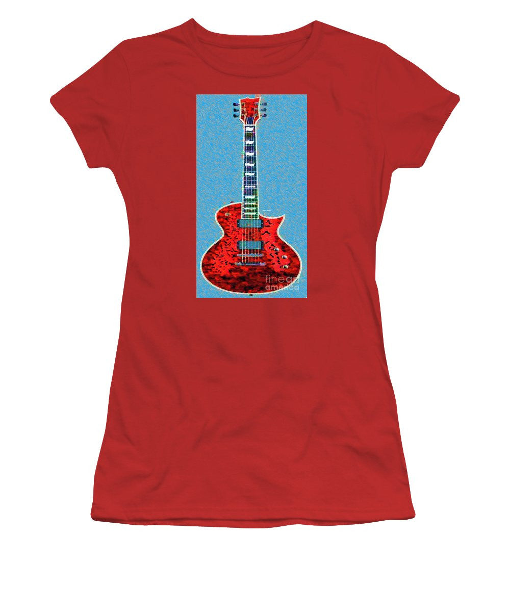 Women's T-Shirt (Junior Cut) - Red Love