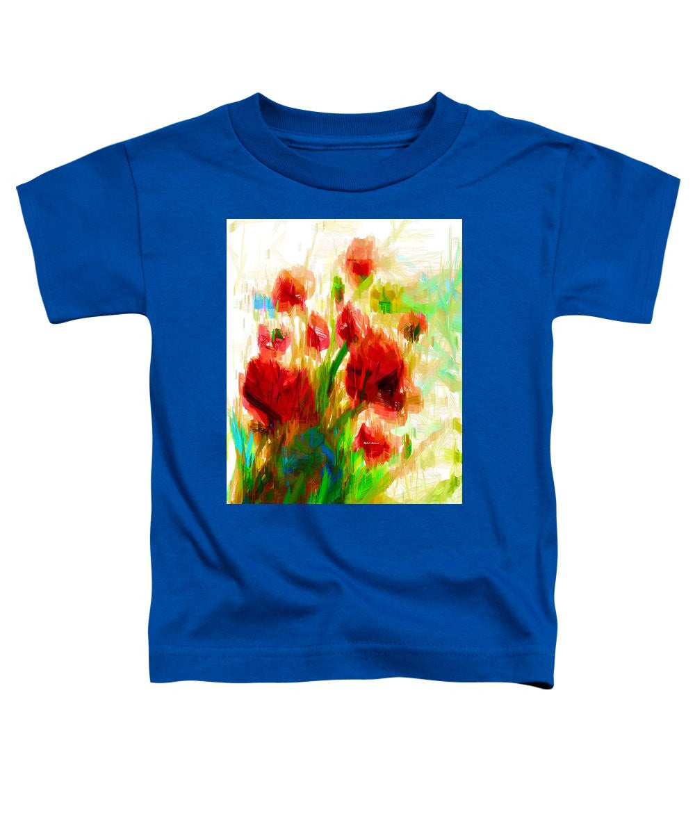 Toddler T-Shirt - Red Poppies