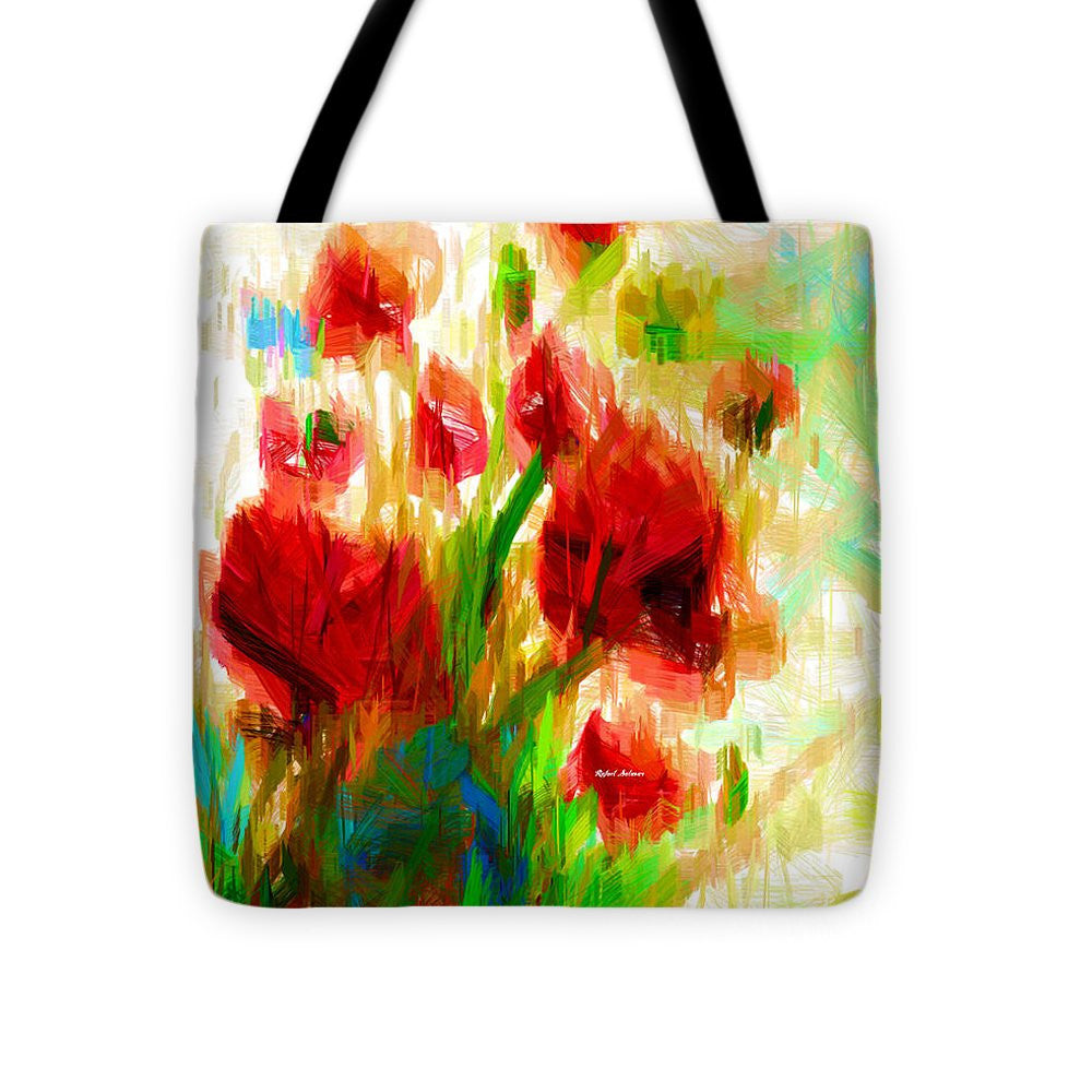 Sac fourre-tout - Coquelicots rouges