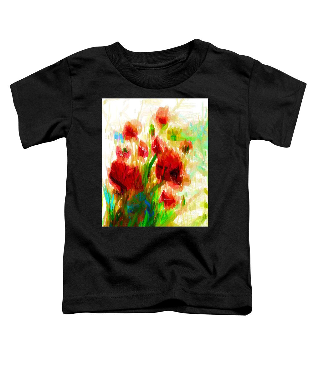 Toddler T-Shirt - Red Poppies