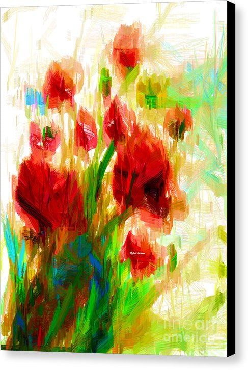 Canvas Print - Red Poppies