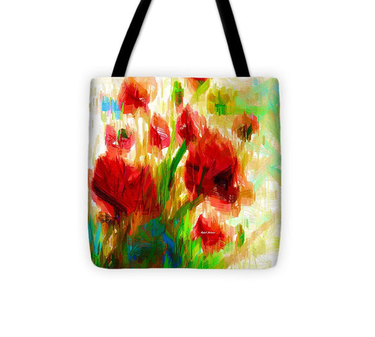 Sac fourre-tout - Coquelicots rouges