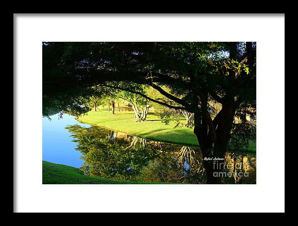 Framed Print - Reflections In The Morning