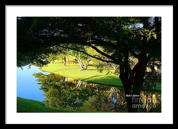 Framed Print - Reflections In The Morning