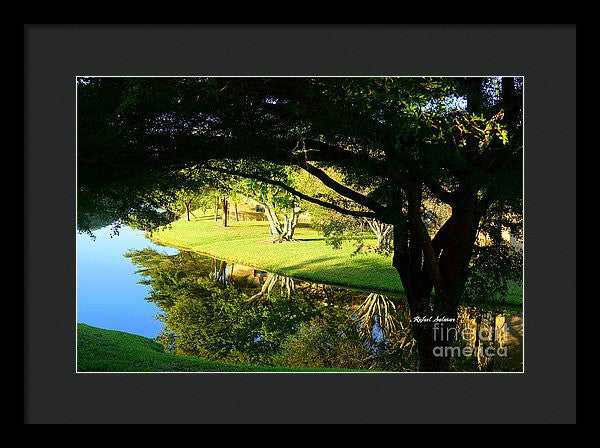 Framed Print - Reflections In The Morning