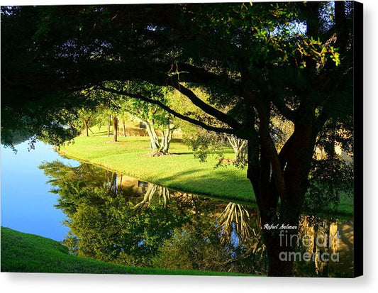 Canvas Print - Reflections In The Morning