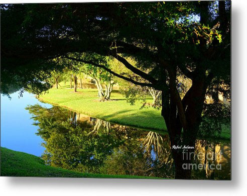 Metal Print - Reflections In The Morning