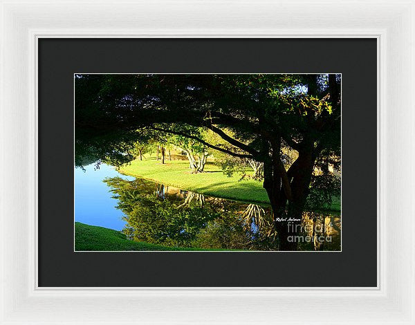 Framed Print - Reflections In The Morning