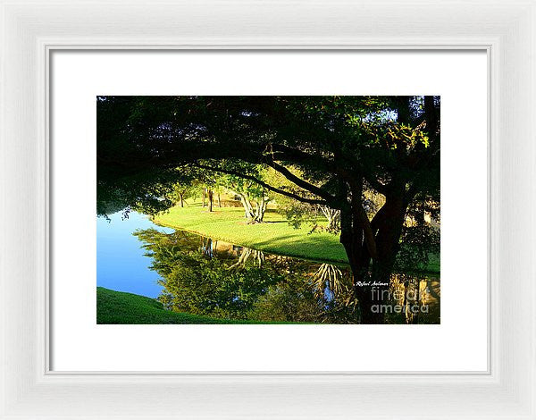 Framed Print - Reflections In The Morning