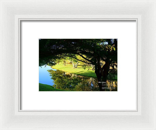 Framed Print - Reflections In The Morning