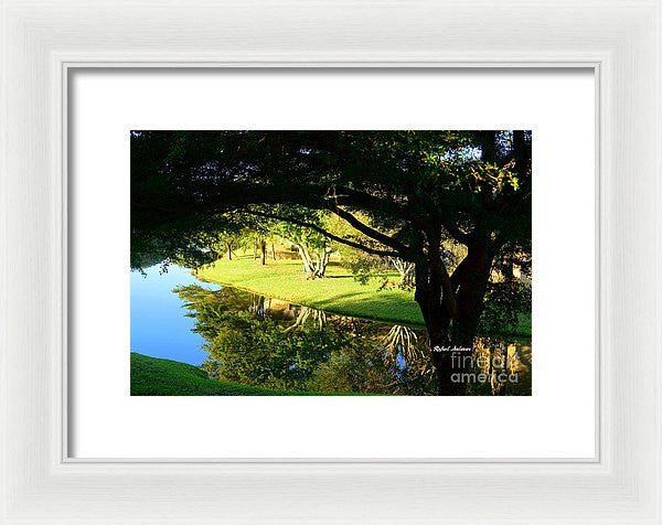 Framed Print - Reflections In The Morning