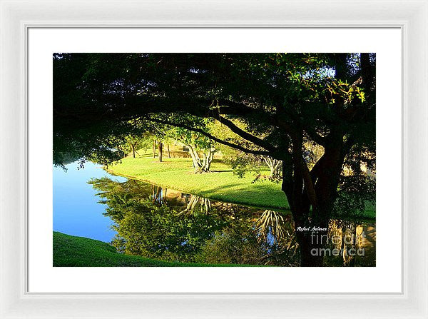 Framed Print - Reflections In The Morning