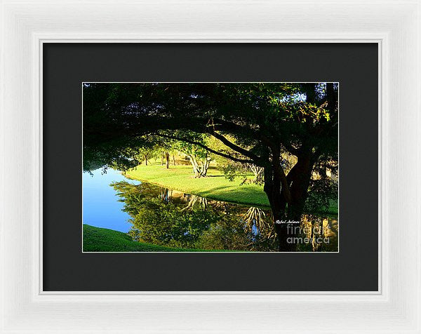 Framed Print - Reflections In The Morning