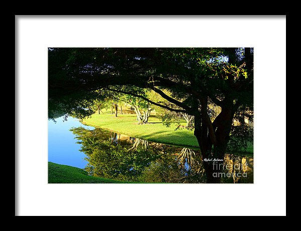 Framed Print - Reflections In The Morning