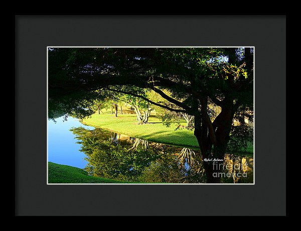 Framed Print - Reflections In The Morning