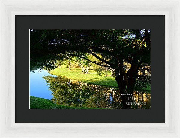 Framed Print - Reflections In The Morning