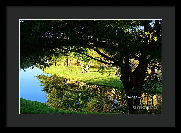 Framed Print - Reflections In The Morning