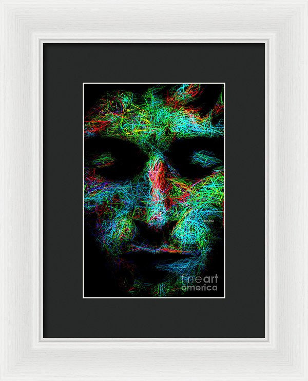 Framed Print - Reflective