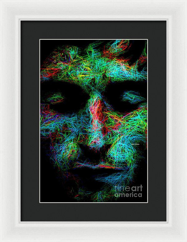 Framed Print - Reflective